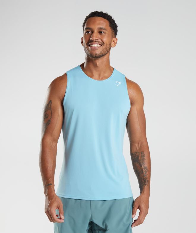 Men Arrival Tank 8004D965 Gymshark Iceberg Blue