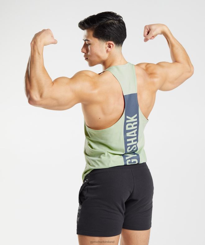 Men Bold Stringer 8004D1013 Gymshark Flora Green