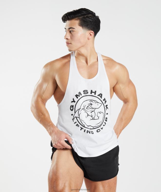 Men Legacy Stringer 8004D1016 Gymshark White