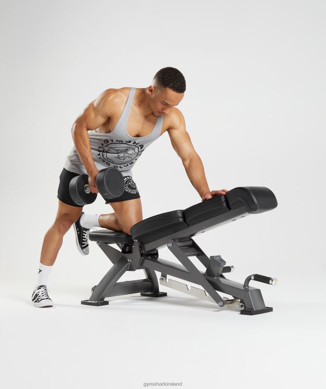 Men Legacy Stringer 8004D999 Gymshark Light Grey Core Marl