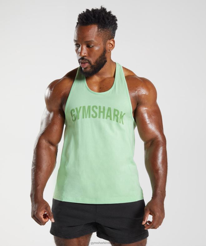 Men Power Stringer 8004D1004 Gymshark Aloe Green
