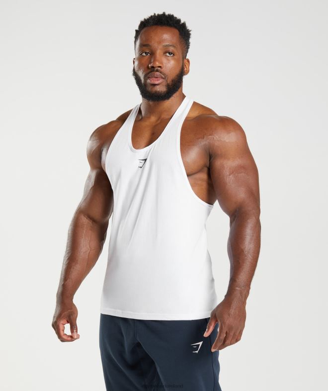 Men React Stringer 8004D981 Gymshark White