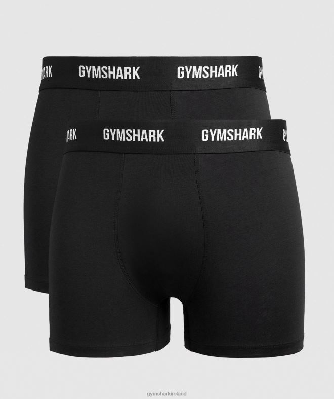 Men Boxers 2pk 8004D1052 Gymshark Black