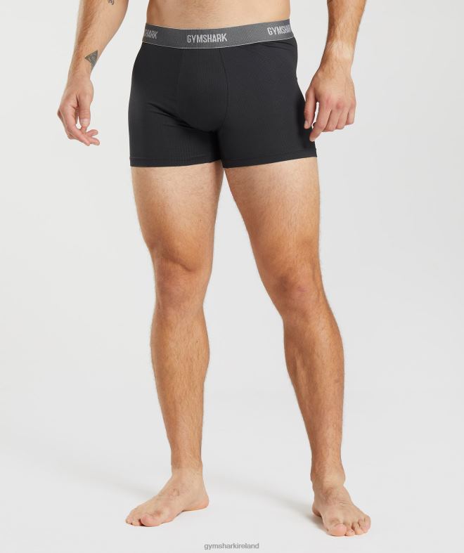 Men Sports Tech Boxers 2Pk 8004D1046 Gymshark Black