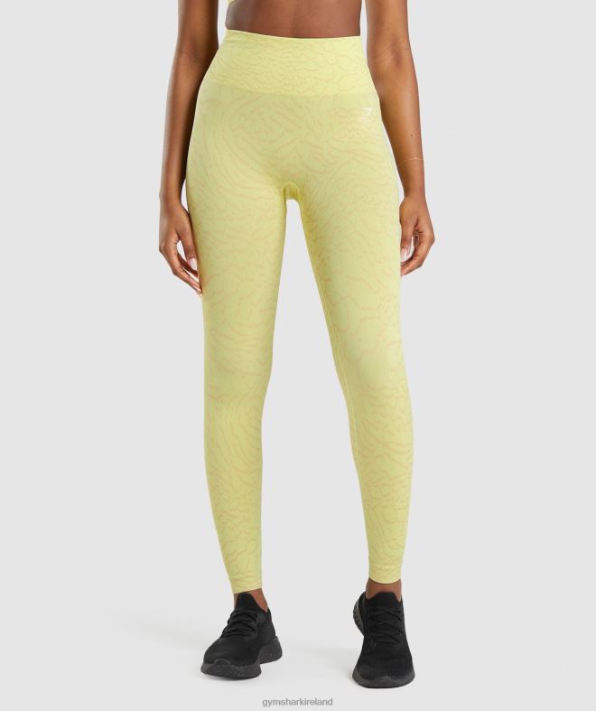 Women Adapt Animal Seamless Leggings 8004D260 Gymshark Firefly Yellow