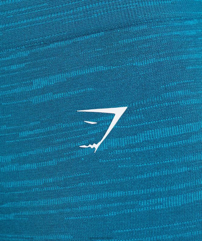 Women Adapt Marl Seamless Leggings 8004D291 Gymshark Atlantic Blue/Shark Blue