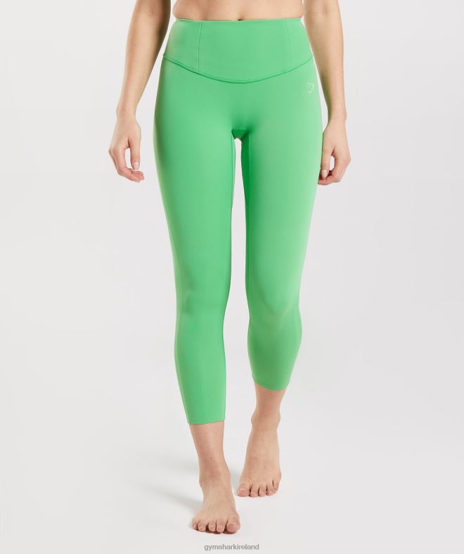 Women Studio 7/8 Leggings 8004D302 Gymshark Apple Green