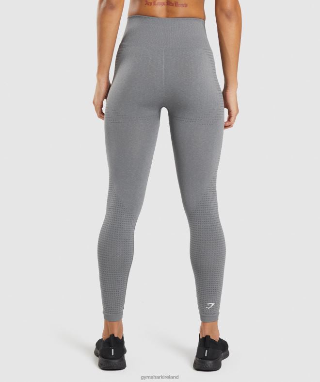 Women Vital Seamless 2.0 Leggings 8004D250 Gymshark Smokey Grey Marl
