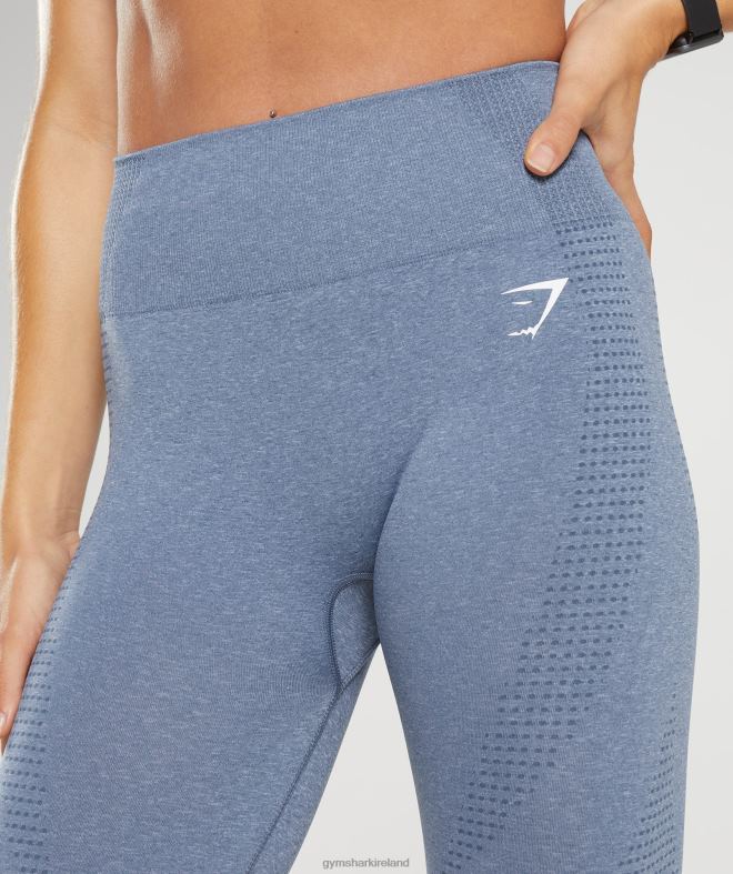 Women Vital Seamless 2.0 Leggings 8004D276 Gymshark Evening Blue Marl