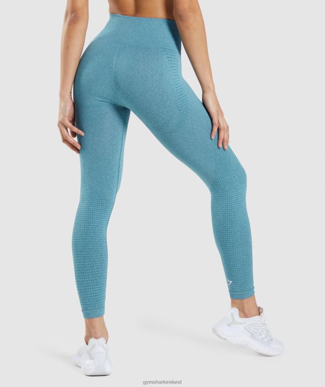 Women Vital Seamless 2.0 Leggings 8004D337 Gymshark Tahoe Teal Marl