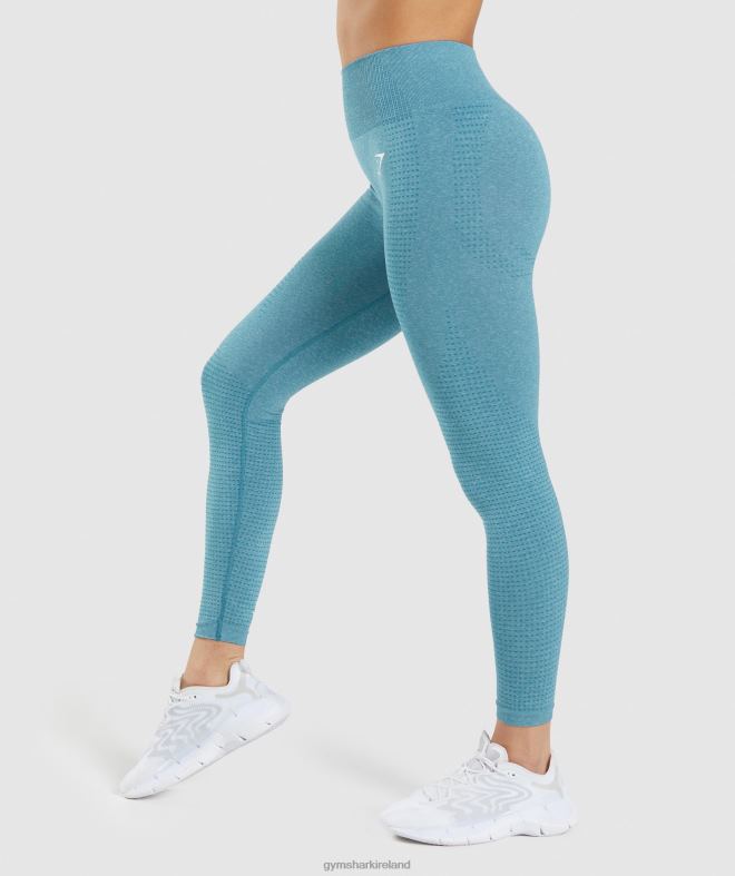 Women Vital Seamless 2.0 Leggings 8004D337 Gymshark Tahoe Teal Marl