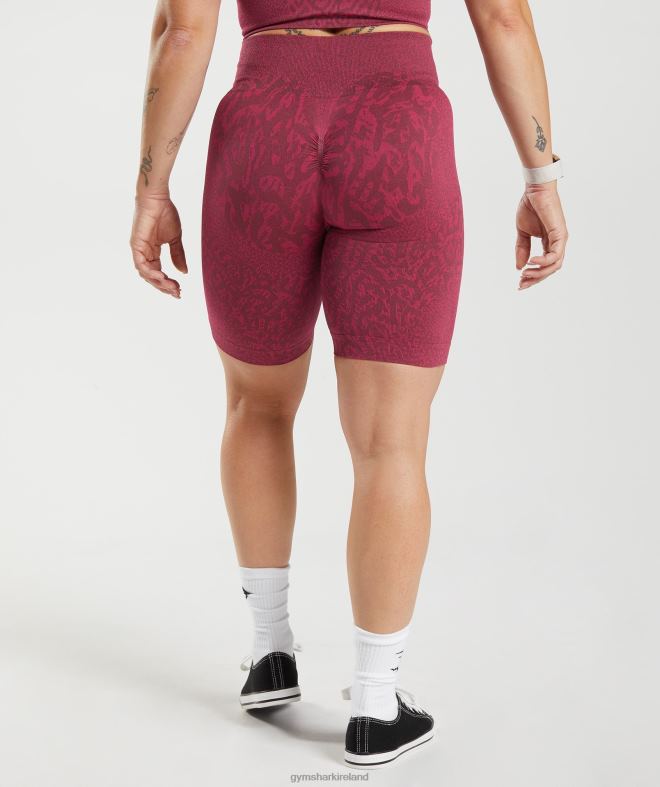 Women Adapt Animal Seamless Cycling Shorts 8004D83 Gymshark Reef | Cherry Brown