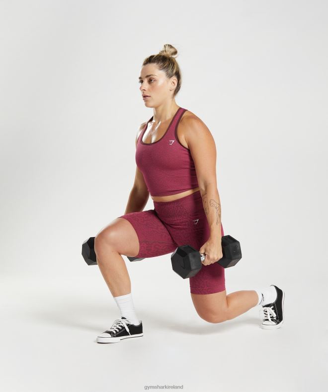 Women Adapt Animal Seamless Cycling Shorts 8004D83 Gymshark Reef | Cherry Brown