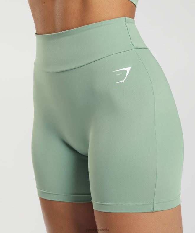 Women GS Power Original Tight Shorts 8004D10 Gymshark Desert Sage Green
