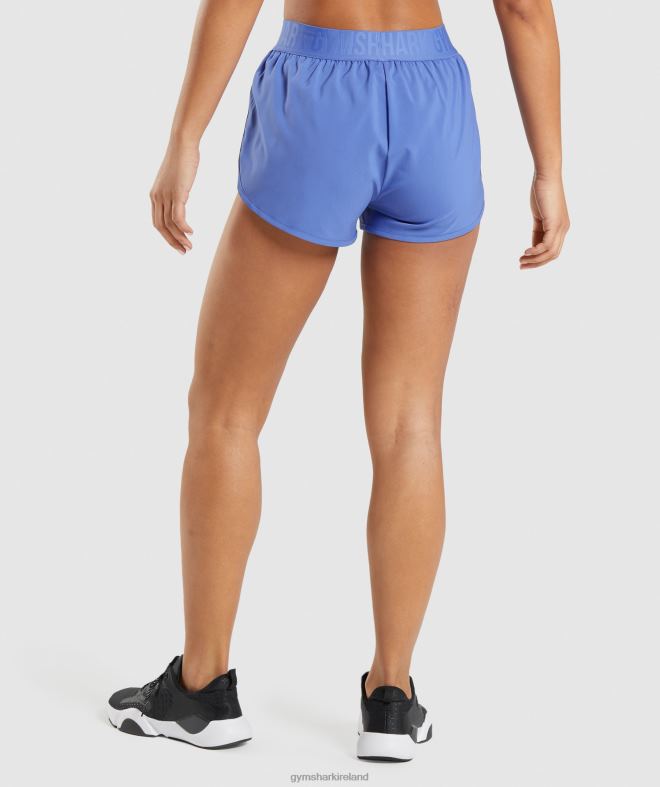 Women Training Loose Fit Shorts 8004D84 Gymshark Court Blue