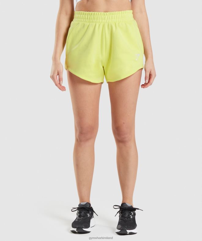 Women Training Sweat Shorts 8004D49 Gymshark Firefly Green