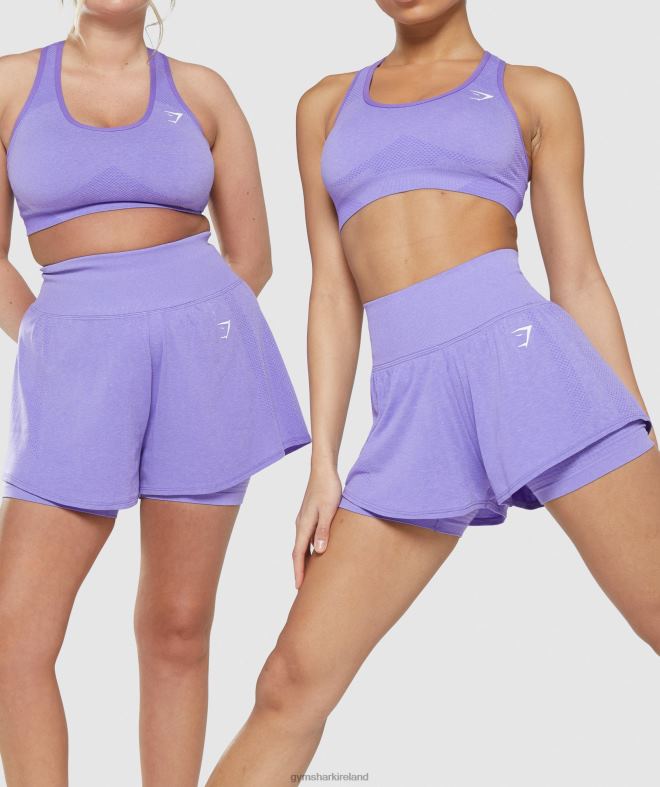Women Vital Seamless 2.0 2-in-1 Shorts 8004D79 Gymshark Bright Purple Marl