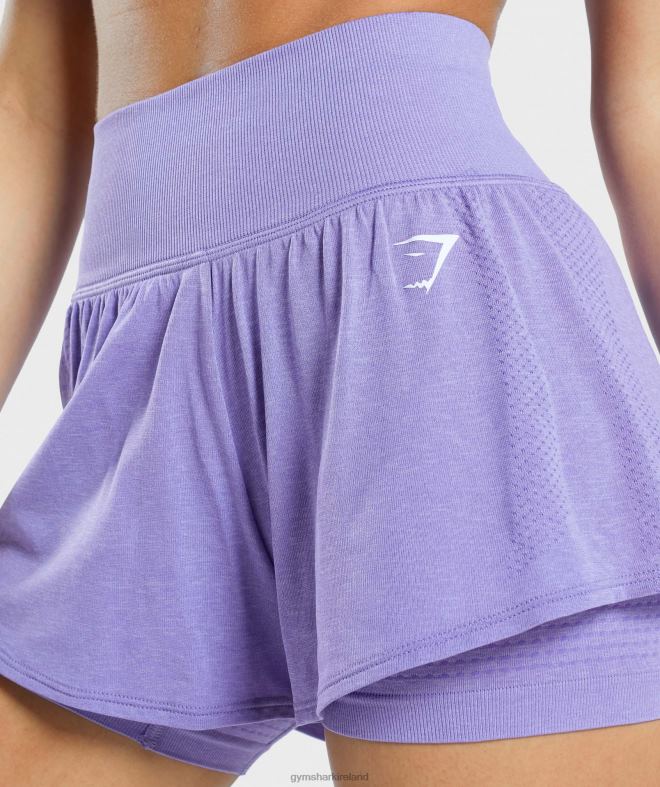 Women Vital Seamless 2.0 2-in-1 Shorts 8004D79 Gymshark Bright Purple Marl