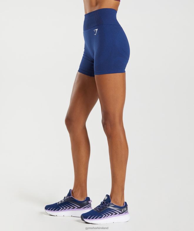 Women Vital Seamless 2.0 Shorts 8004D104 Gymshark Stellar Blue Marl