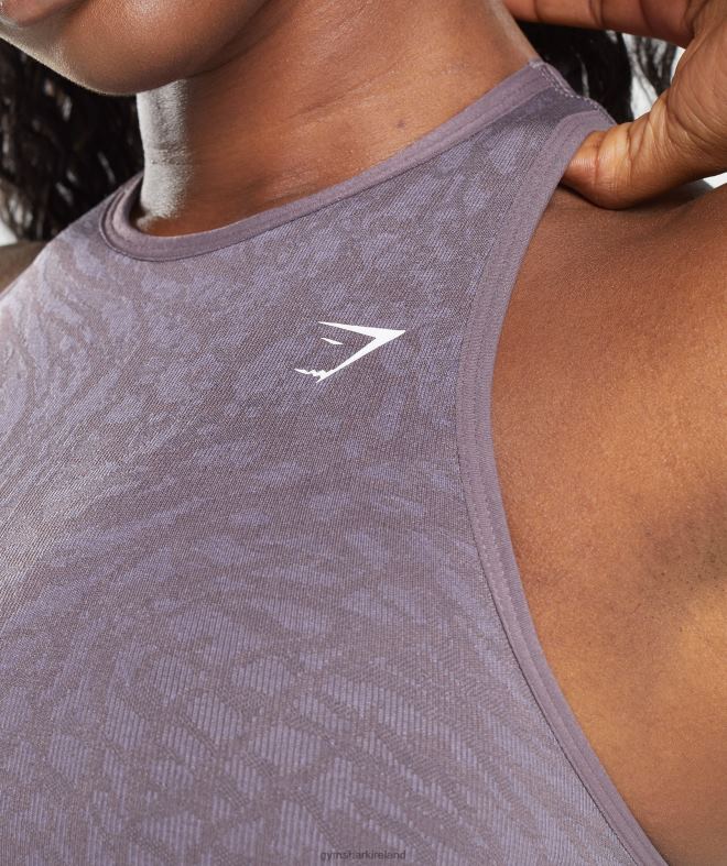 Women Adapt Animal Seamless Sports Bra 8004D188 Gymshark Wild |Musk Lilac