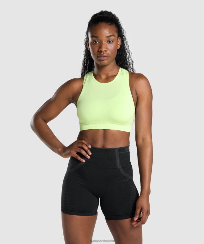Women Apex Seamless Sports Bra 8004D230 Gymshark Green/Light Green