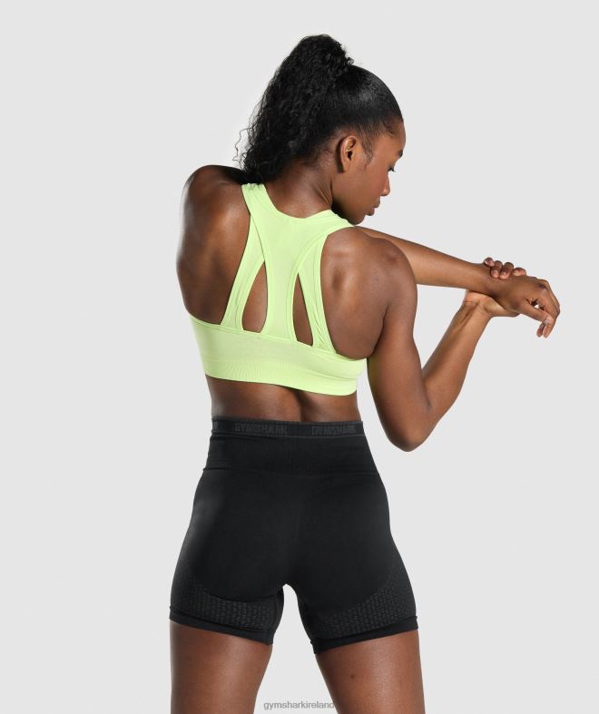 Women Apex Seamless Sports Bra 8004D230 Gymshark Green/Light Green