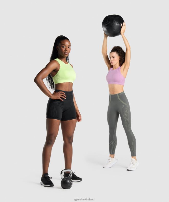 Women Apex Seamless Sports Bra 8004D230 Gymshark Green/Light Green