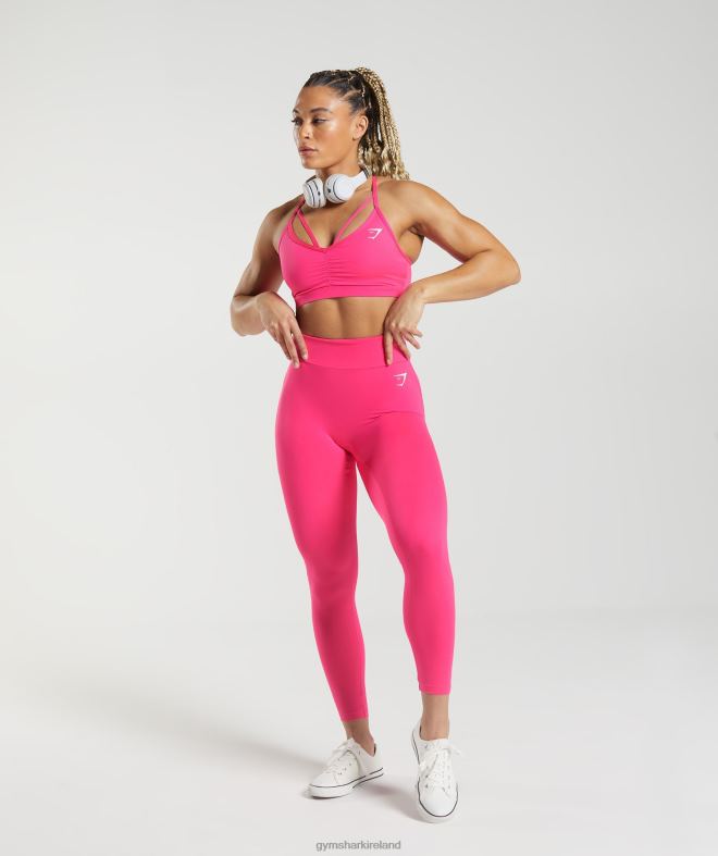 Women GS Power Sports Bra 8004D118 Gymshark Bright Fuchsia
