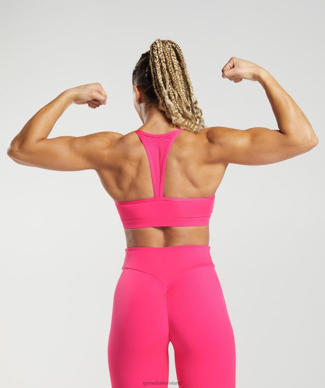 Women GS Power Sports Bra 8004D118 Gymshark Bright Fuchsia