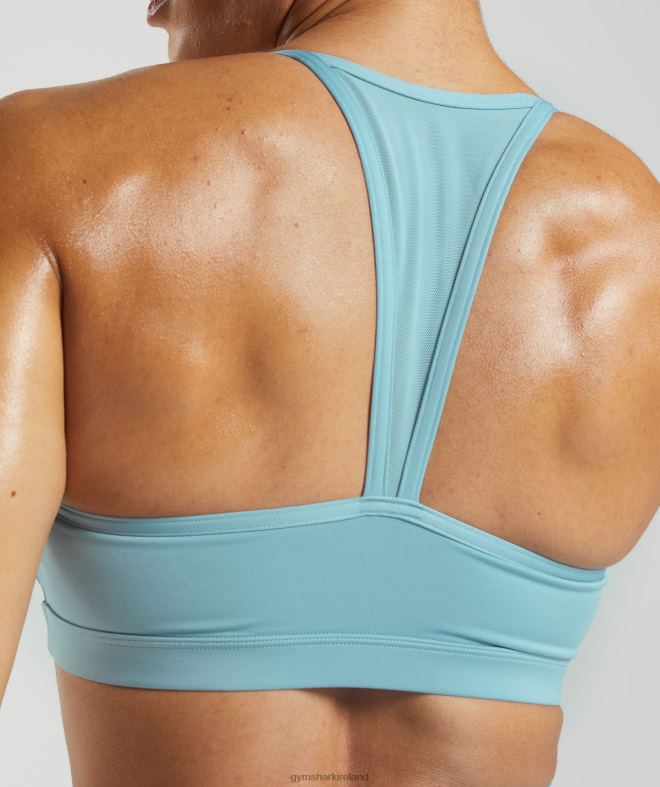 Women GS Power Sports Bra 8004D154 Gymshark Iceberg Blue