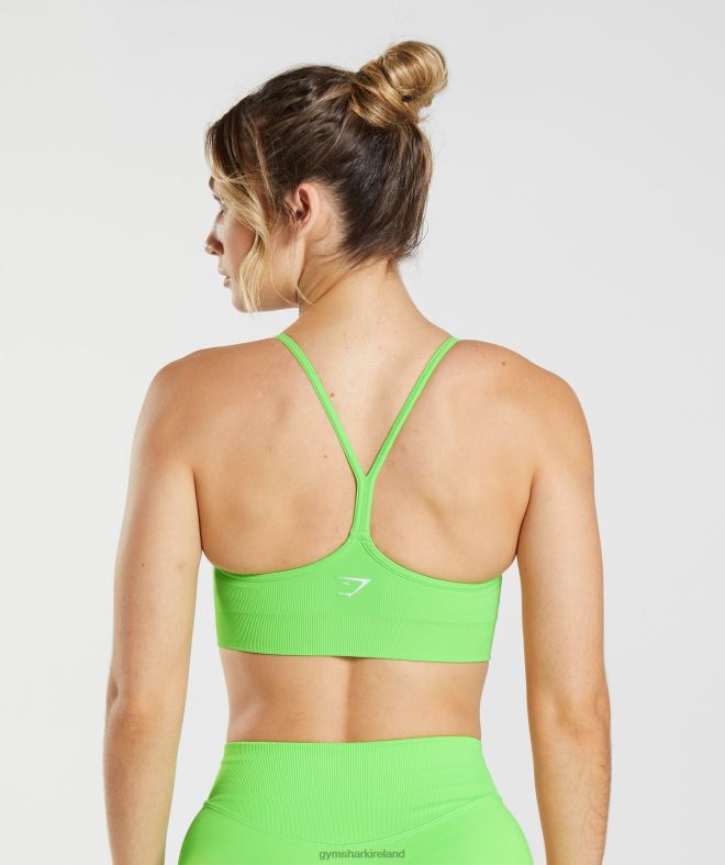 Women Sweat Seamless Sports Bra 8004D212 Gymshark Fluo Lime