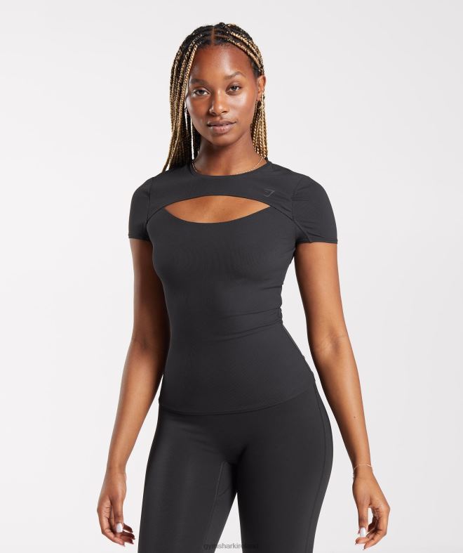 Women Elevate Top 8004D424 Gymshark Black