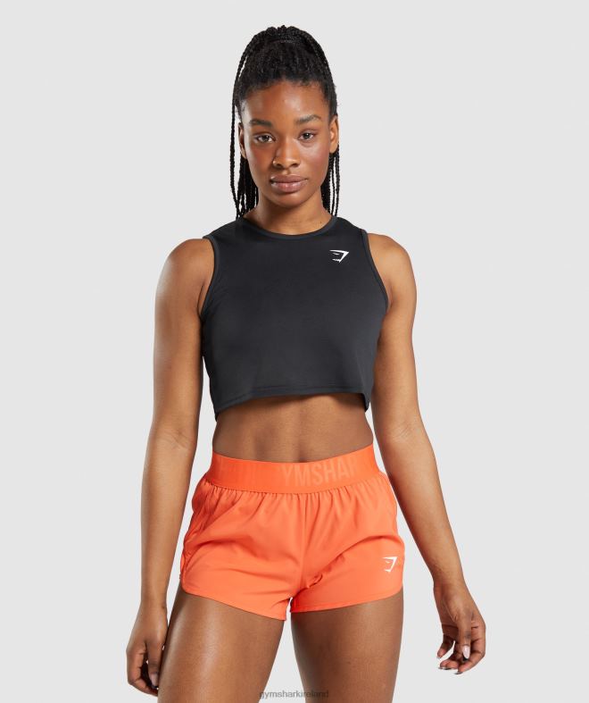 Women Training Crop Tank 8004D421 Gymshark Black